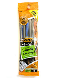 Bic Standard Mechanical Pencil 5Pk, .7Mm Black Barrell
