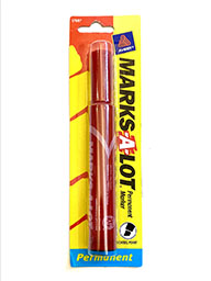 Marks-A-Lot Permanent Marker Red