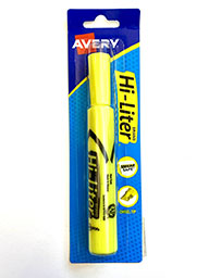 Avery Hi-Liter Yellow
