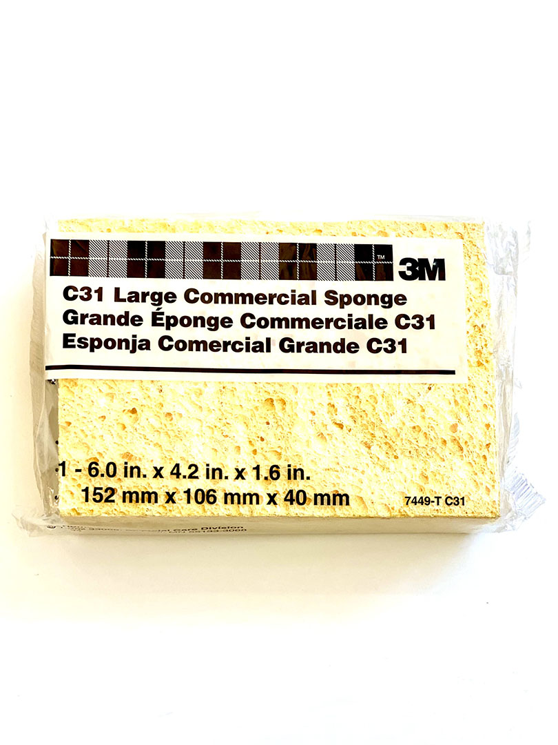3M Commercial Sponge 6"X4.2"X1.6 (SKU 11168737345)