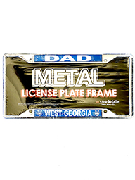 UWG Dad Domed License Frame