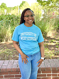 University Of West Ga Rolled T