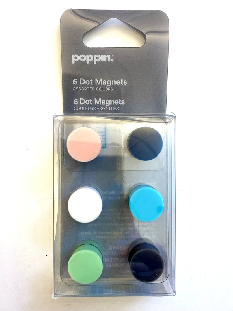 Poppin 6 Dot Magnets