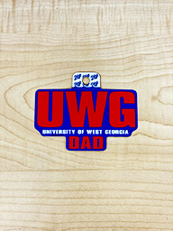 Sticker: UWG - University Of West Ga Dad
