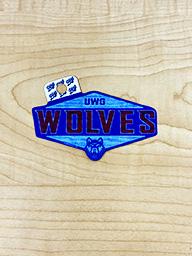 Sticker: UWG Wolves -Wolf Head