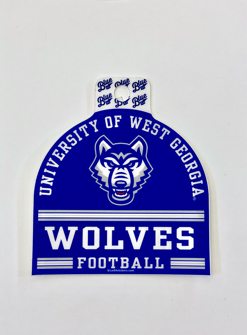 Sticker: West Ga Football (SKU 11301141349)