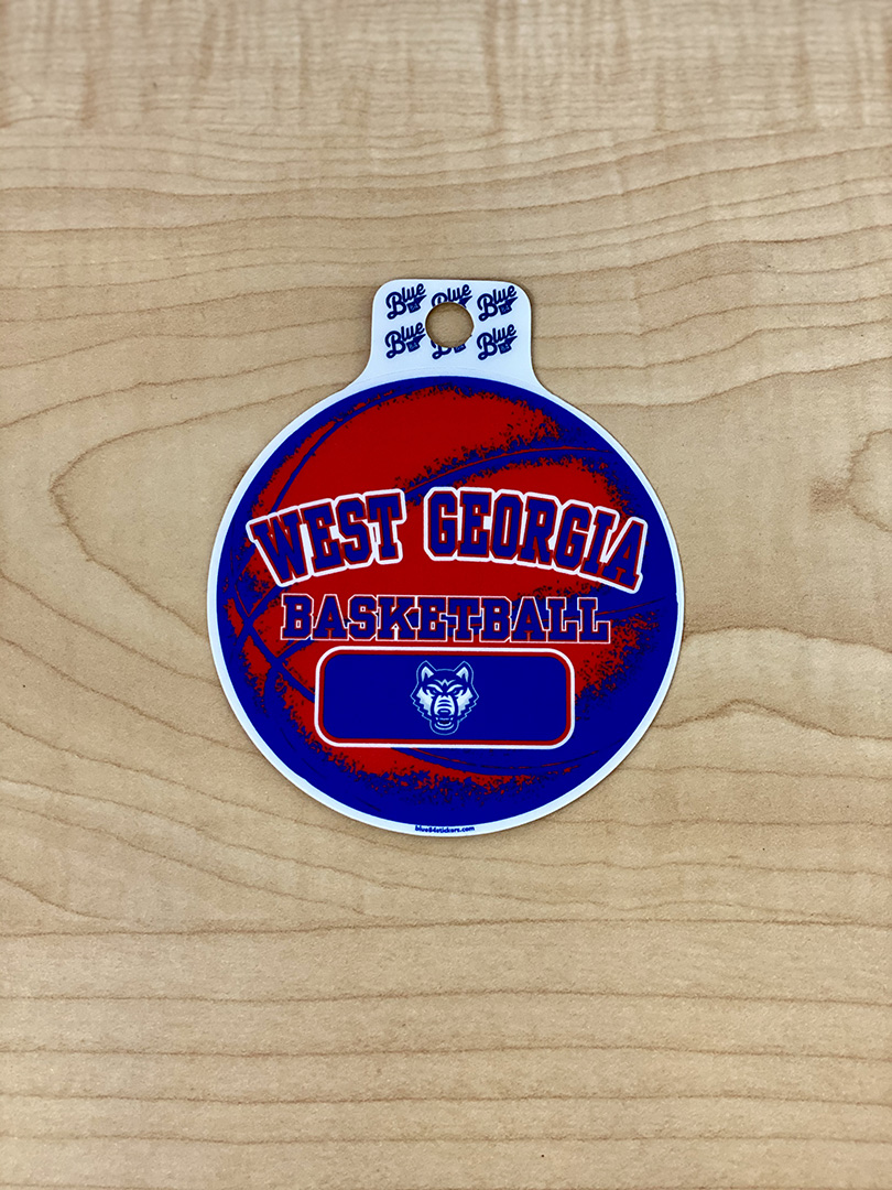 Sticker: West Georgia Basketball (SKU 11301165349)