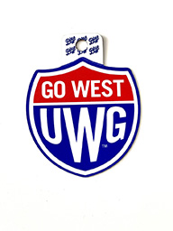 Sticker: Go West Emblematic Shield