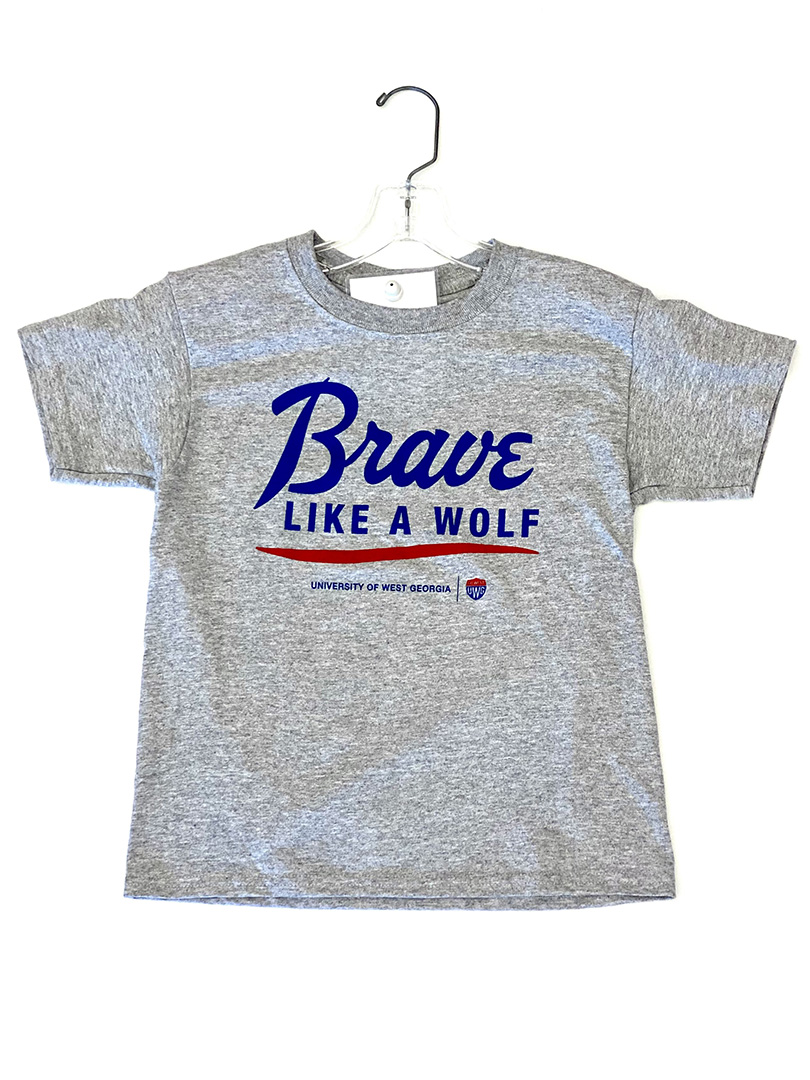 Brave Like A Wolf Youth T-Shirt