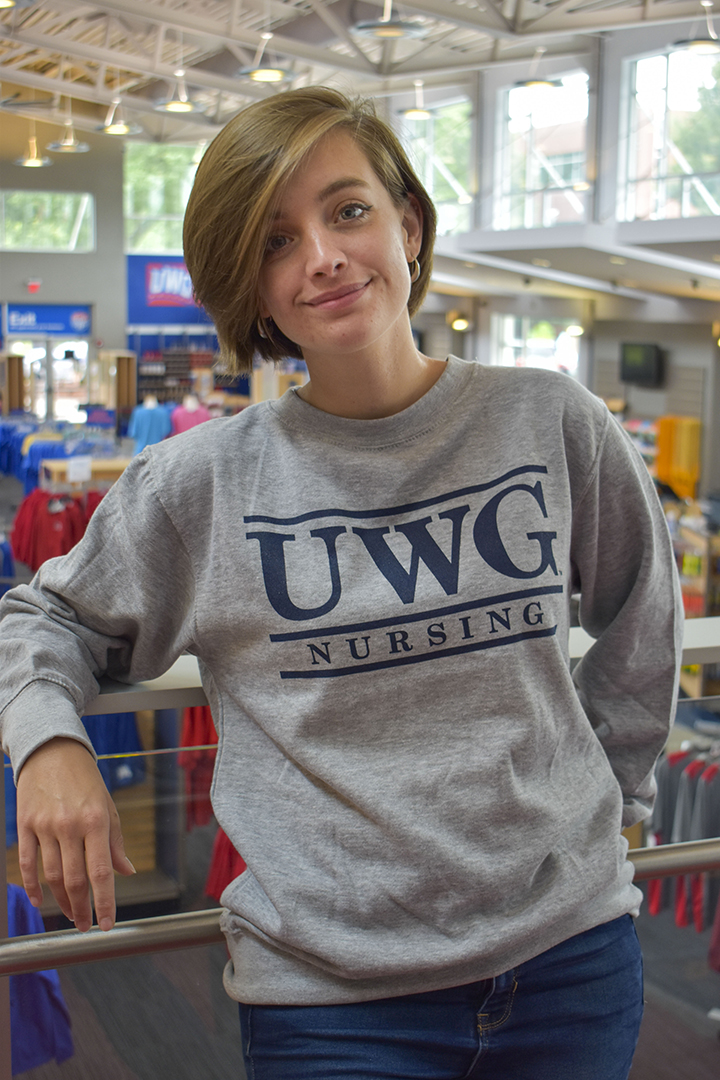 UWG Nursing Bar Design Sweatshirt