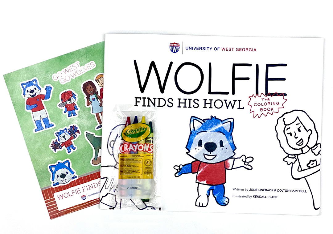 Wolfie Finds His Howl Sticker & Coloring Book (SKU 11349242341)