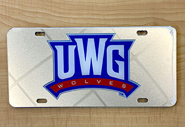 UWG Athletic Logo License Plate