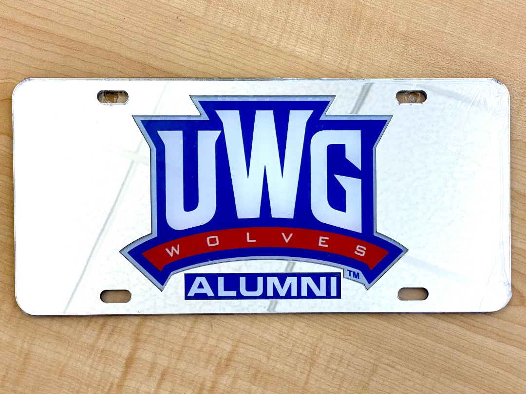 UWG Athletics Logo - Alumni License Plate (SKU 11359319300)