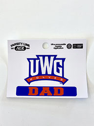 UWG Wolves - Dad Decal