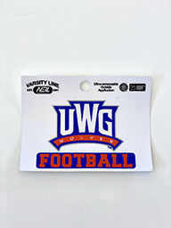 UWG Wolves - Football Decal