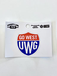 Go West Shield Logo Decal