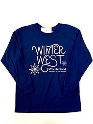 Youth Winter West Long Sleeve Navy