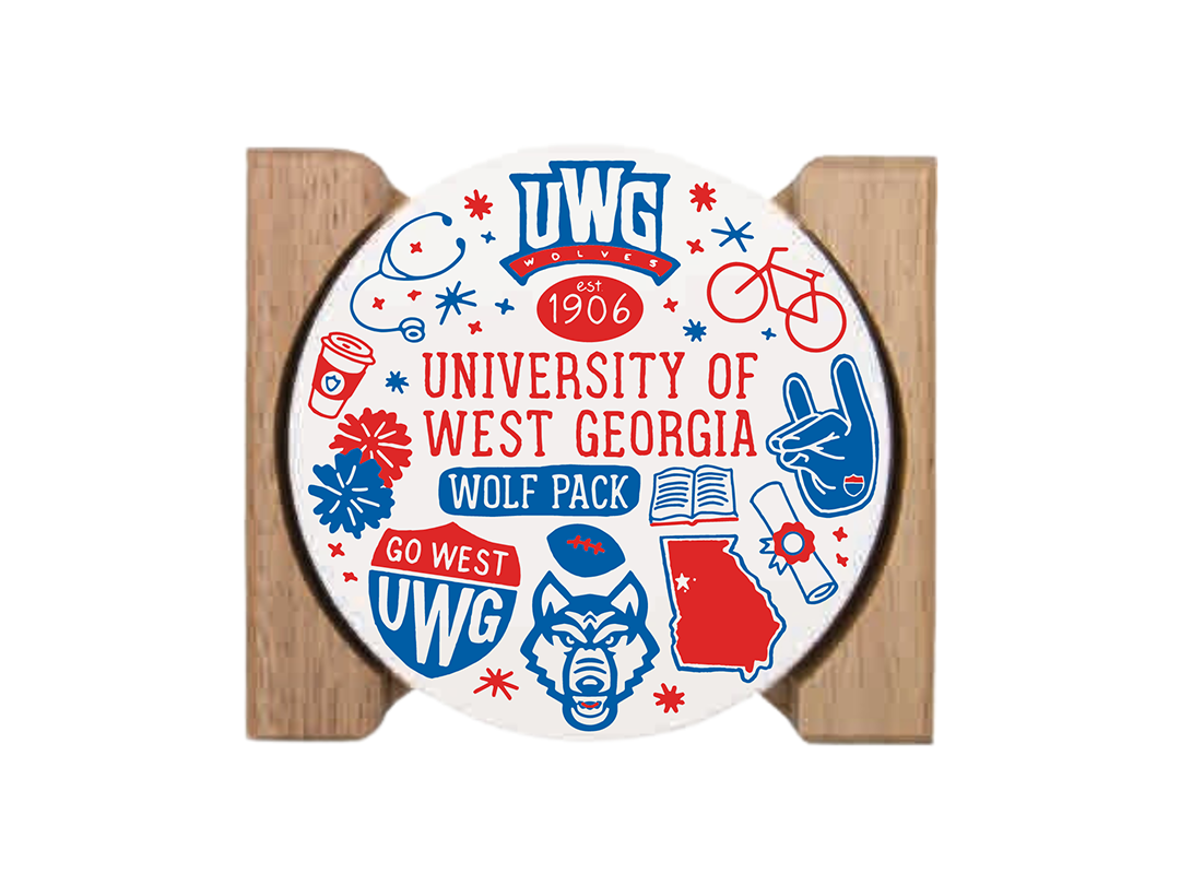 UWG Legacy Collection - Stone Coasters (SKU 11372615304)