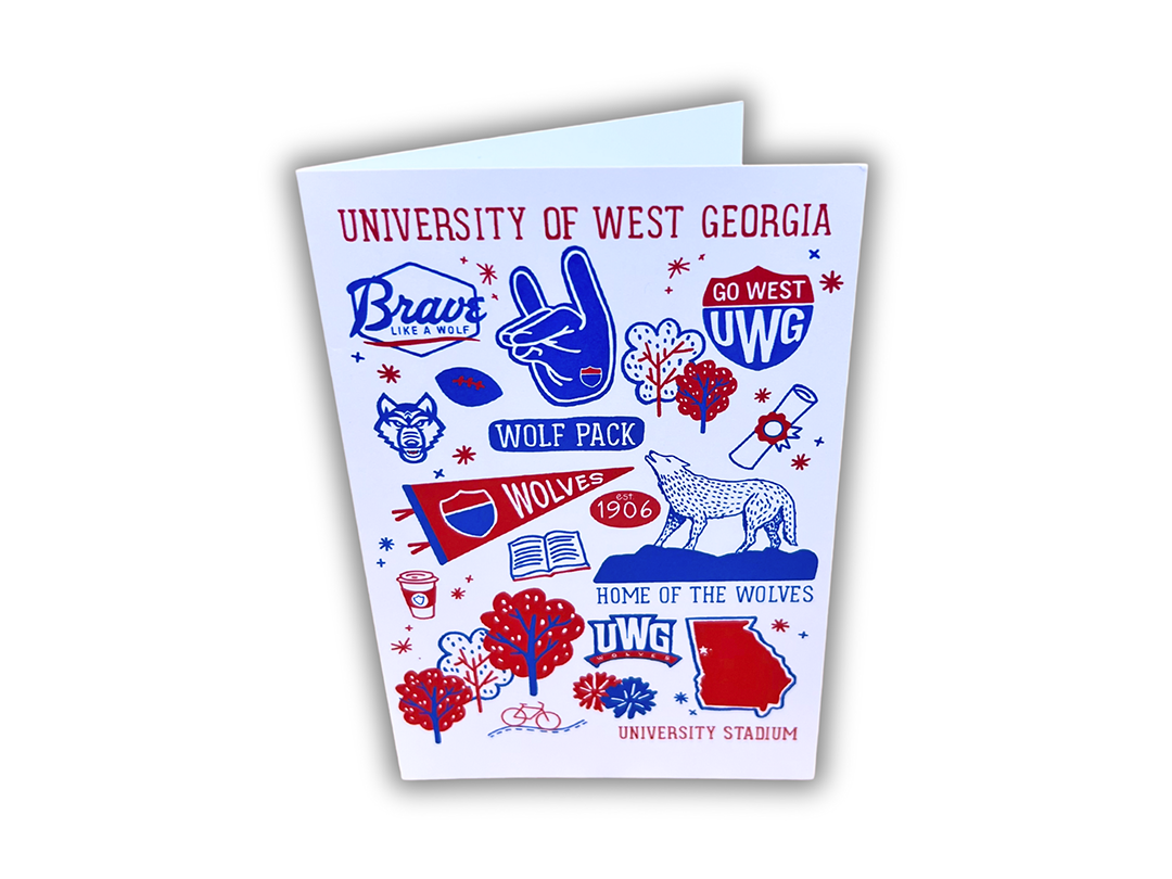UWG Legacy Collection - Note Card Set Of 8 (SKU 11378617304)